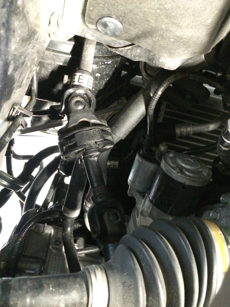 Illustration for article titled 15 WRX Descent Into Madness or STI Steering Linkage InstallÂ